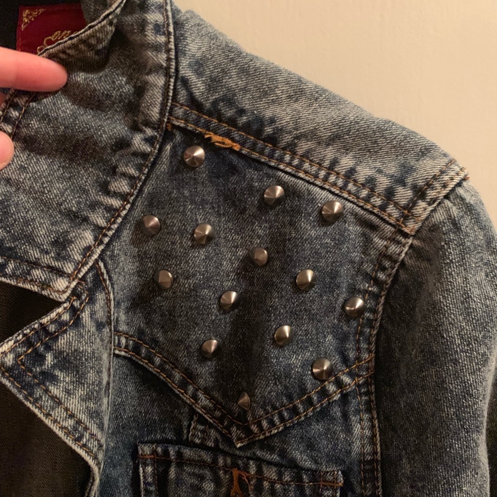 Studded Jean Jacket - Picture 2 of 2